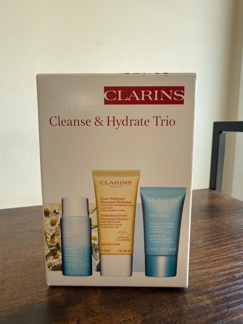 Clarins Cleanse & Hydrate Trio